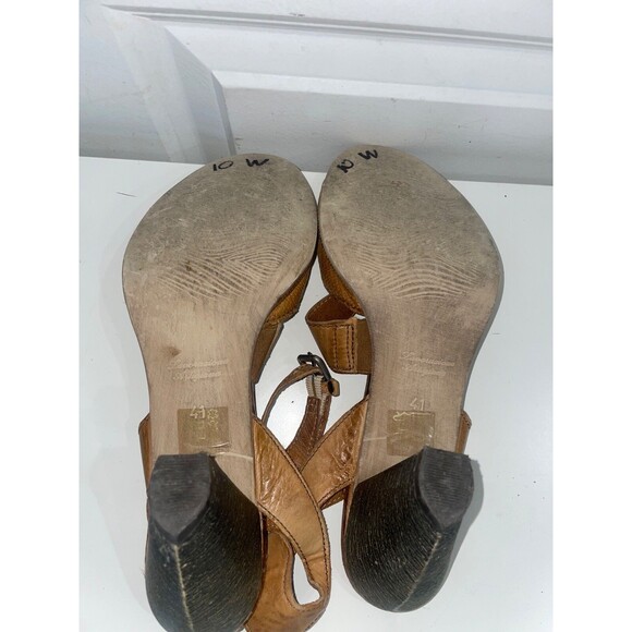 Miz Mooz Women’s Verona Collection Leather Heeled Sandals size 41/10 - Picture 6 of 7